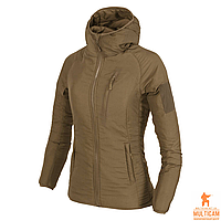 Куртка жіноча утеплена Helikon-Tex® WOMENS WOLFHOUND Hoodie Jacket® - Coyote