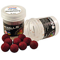 Бойли Discharge Pop Up Ø14mm, Strawberry Cheesecake, Порошать, 9шт/уп