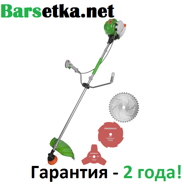Бензокоса Procraft T - 5600 4 тактний (3 ножа (40Т переможе, 3Т, 8Т) і 1 котушка-волосінь) штанга 28см