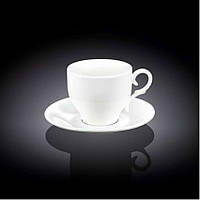 Чашка для кофе 90 мл Wilmax с блюдцем 993103 WIL