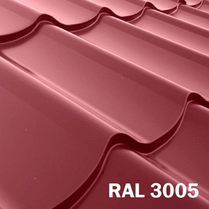 МЕТАЛОЧЕРЕПІЦА DELTA RAL 5005 0,5 мм ArcelorMittal Польща, фото 4