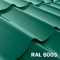 МЕТАЛОЧЕРЕХИЦЯ DELTA RAL 6005 0,5 мм MAT ArcelorMittal Польща, фото 4