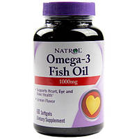 Omega-3 Fish Oil Natrol, 60 капсул