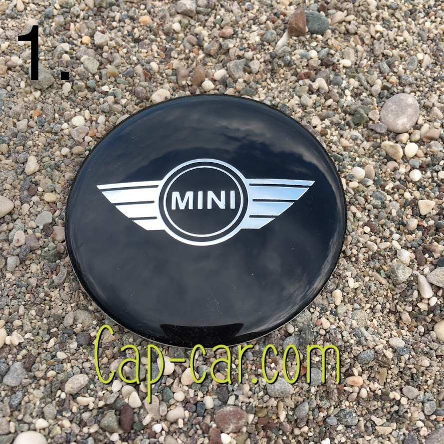 3D-наклейки для дисків з емблемою Mini (Міні) 65 мм. Ціна вказана за комплект наклейок із 4 штук.