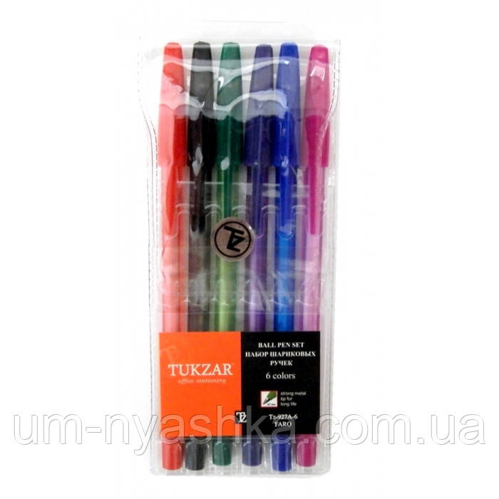 Набір ручок Tukzar 6 кольорів