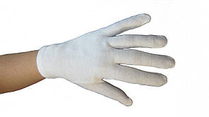 Рукавиці для офіціантів, ювелірів Atteks парадні білі розмір М — 1199, фото 3