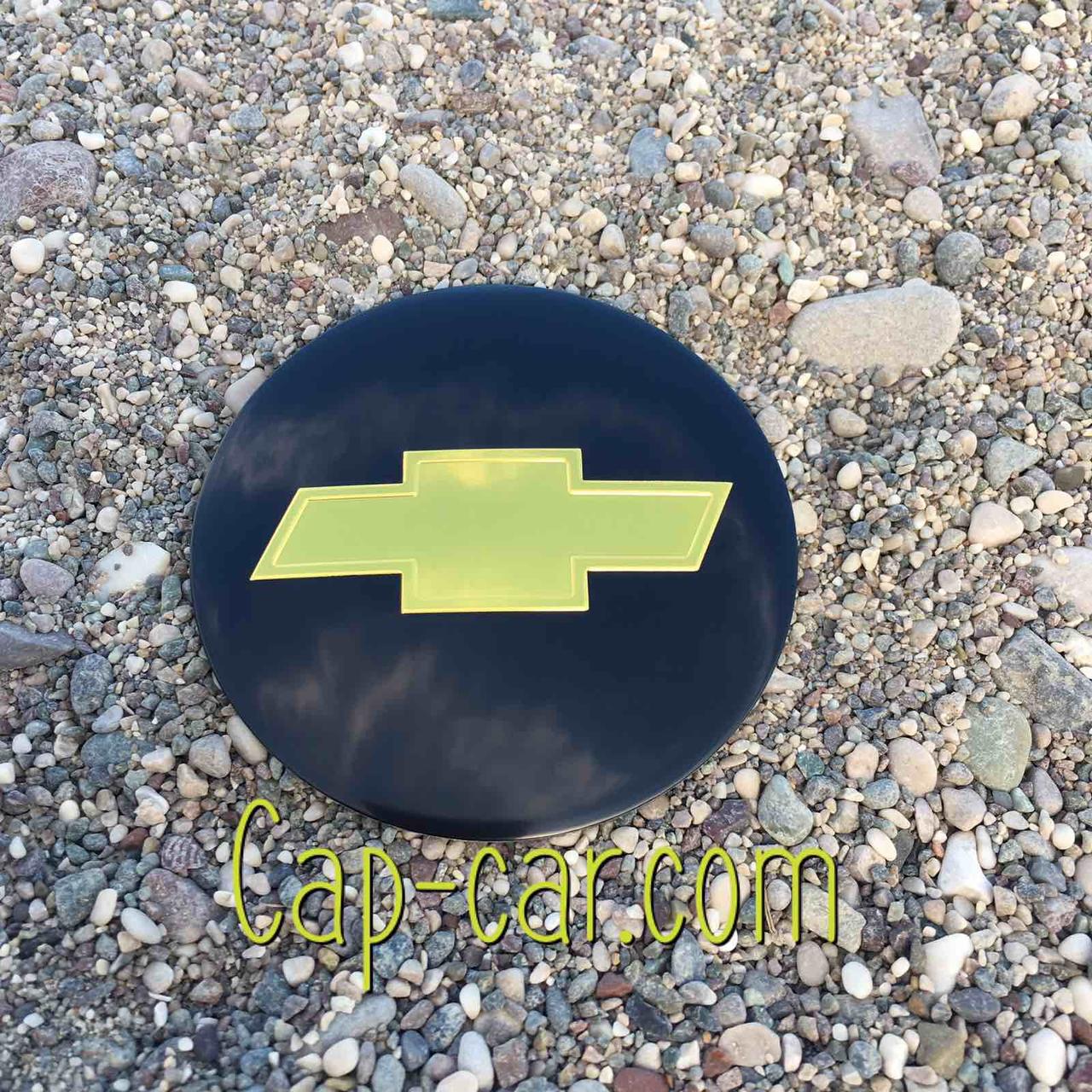 3D-наклейки для дисків з емблемою Chevrolet (Шевроліт) 65 мм. Ціна вказана за комплект наклейок із 4 штук., фото 1