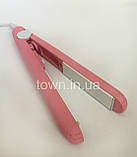 Міні-утюжок для вирівнювання волосся, міні-плойка дорожня, утюжек , щипці, фото 2