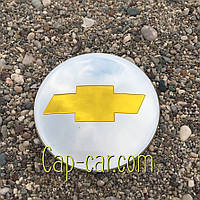 3D-наклейки для дисків з емблемою Chevrolet (Шевроліт) 65 мм. Ціна вказана за комплект наклейок із 4 штук.