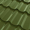 МЕТАЛОЧЕРЕПІЦЯ — OMEGA НВН 0,5 мм RAL 6005 МАТ "Arcelor Mittal" Польща, фото 8