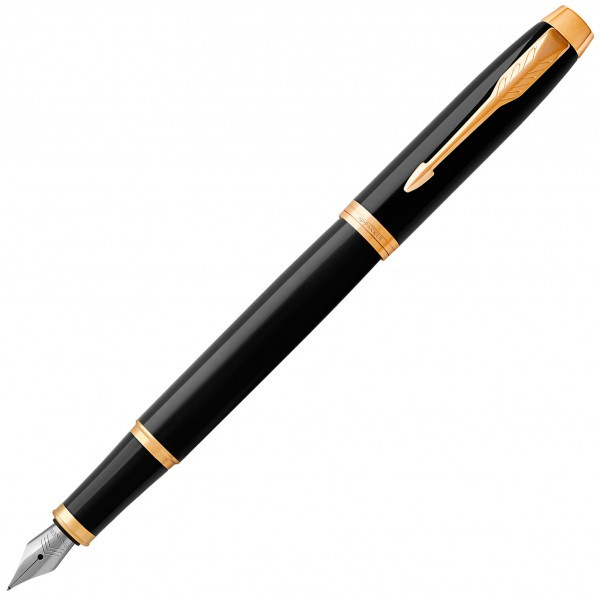 Ручка Parker чорнильна IM 17 Black GT FP F (22 011)