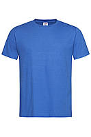 Футболка чоловіча яскраво синя з круглим вирізом Stedman - BRRCT2000