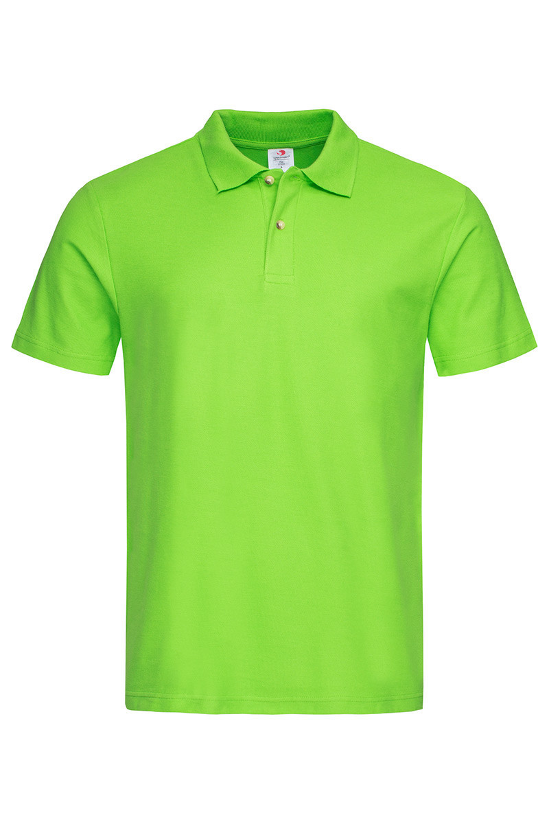 Футболка поло чоловіча салатова Stedman - KGСТ3000