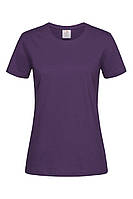 Футболка жіноча фіолетова з круглим вирізом Stedman — DBYСТ2600