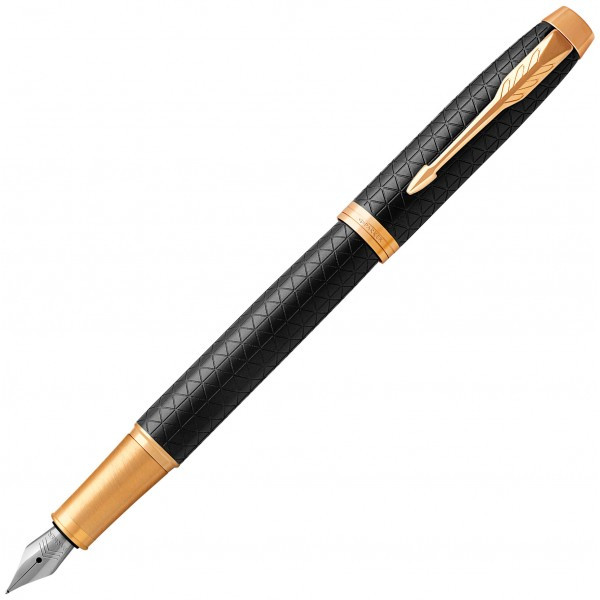 Ручка Parker чорнильна IM 17 Premium Black GT FP F (24 011)