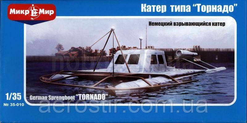 Катер "Торнадо" 1/35. Mikromir 35010