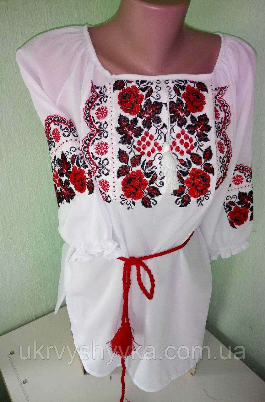 Сорочка з коротким рукавом "Ольга"