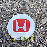 3D-наклейки для дисків з емблемою Honda (Хонда) 65 мм. Ціна вказана за комплект наклейок із 4 штук.