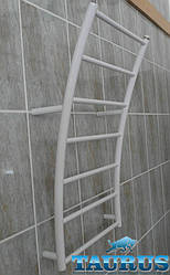 Велика н/ж сушарка для рушників Wave 10 у формі хвилі. Водяний. 1/2. Украина. Ширина 400