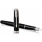 Ручка Parker чорнильна SONNET 17 Matte Black Lacquer CT FP F (84 911), фото 4