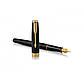 Ручка Parker чорнильна SONNET 17 Matte Black Lacquer GT FP F (84 811), фото 3