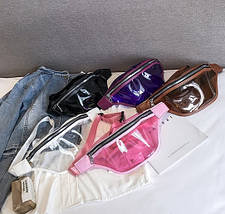 Сумка на пояс Бананка Прозора Біла, фото 5