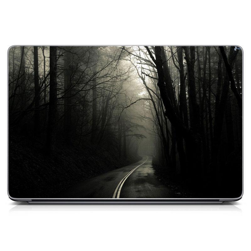 Наклейка на ноутбук 15.6"-13.3" Autumn forest Матова, наклейки на Макбук, Macbook та інші ноутбуки