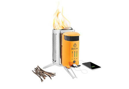 Пальник-зарядка на дровах BioLite Campstove 2 with Flexlight, фото 1