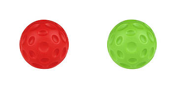 Іграшка для собак Bronzedog Float плаваючий  звуковий м'яч, 7 см см