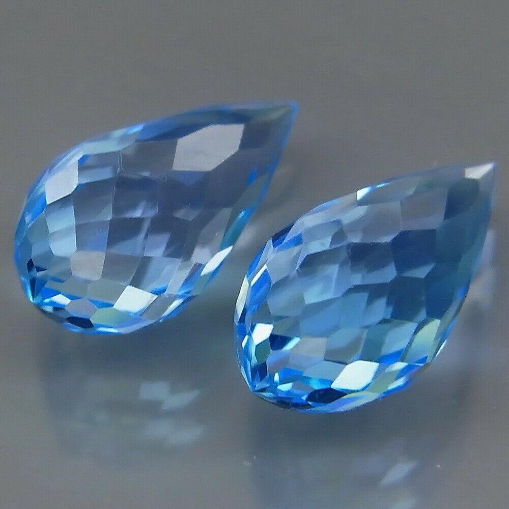 Натуральний топаз бріолет 5.34Ct 11x5.5 mm