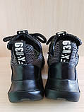 Чорні літні шкіряні жіночі кросівки Molly Bessa. Туреччина, фото 5
