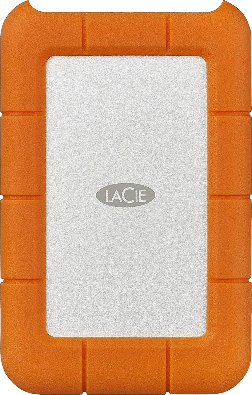 Зовнішній жорсткий диск 4 TB LaCie Rugged 2.5" USB-C orange (STFR4000800), фото 1