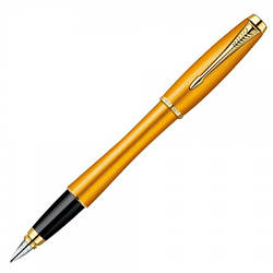 Ручка Parker чорнильна URBAN Premium Mandarin Yellow GT FP F (21 212Y)