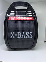 Беспроводная Bluetooth колонка X-BASS Golon RX-810BT со светомузыкой и микрофоном