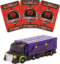 Машинка-трансформер Мекард Єкр Джамбо (Mecard Ex Jumbo - Transforming Robot to Toy Truck) Mattel оригінал, фото 3