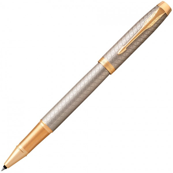 Ручка-ролер Parker IM 17 Premium Warm Silver GT RB (24 122)