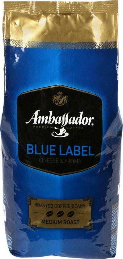 2029-кава в зернах Амбасадор Blue Label 1 кг