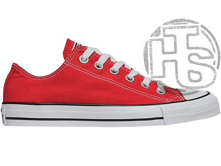 Жіночі кеди Converse Chuck Taylor All Star Ox Red M9696, фото 2