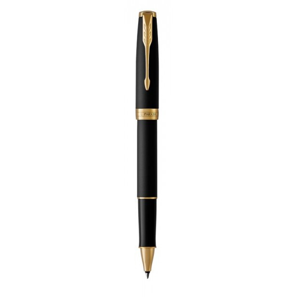 Ручка-ролер Parker SONNET 17 Matte Black Lacquer GT RB (84 822)