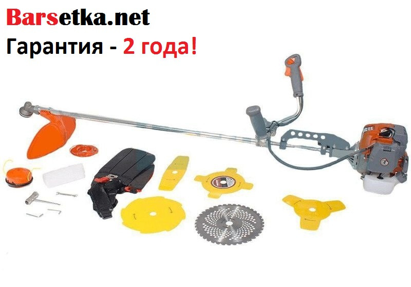 Коса бензиновая Ижмаш Industrial Line GT-4350 (5 ножей (2Т, 3Т,3Т,8Т,40Т победит), 2 катушки)
