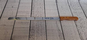 Великий ніж для бісквіта з великими зубцями