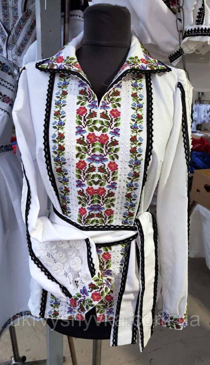 Блузка з вишивкою "Птаха"