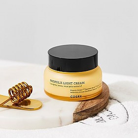 Відновлювальний зволожувальний крем із прополісом COSRX propolis light cream 65ml Корея