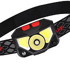 Налобний ліхтар XANES 826A з датчиком руху, фото 2