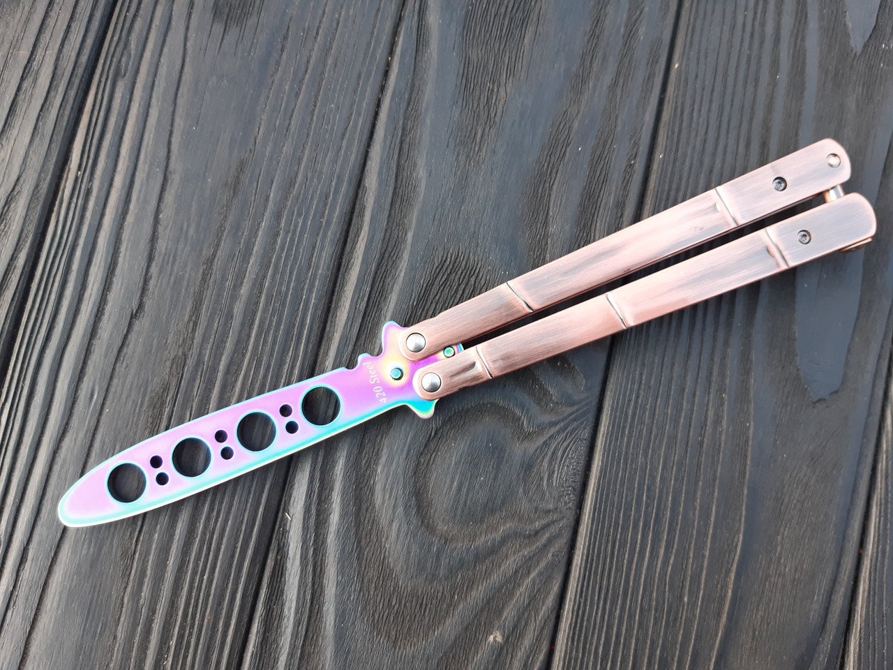 Балисонг навчальний 04-C з, фото 1