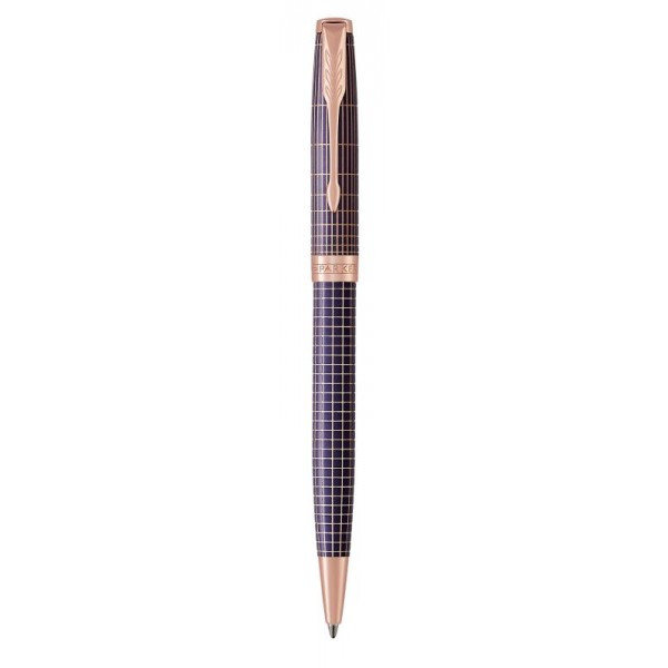 Ручка Parker кулькова SONNET 17 Cisele Silver Purple Matrix PGT BP (88 032)