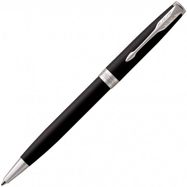 Ручка Parker кулькова SONNET 17 Matte Black Lacquer CT BP (84 932)