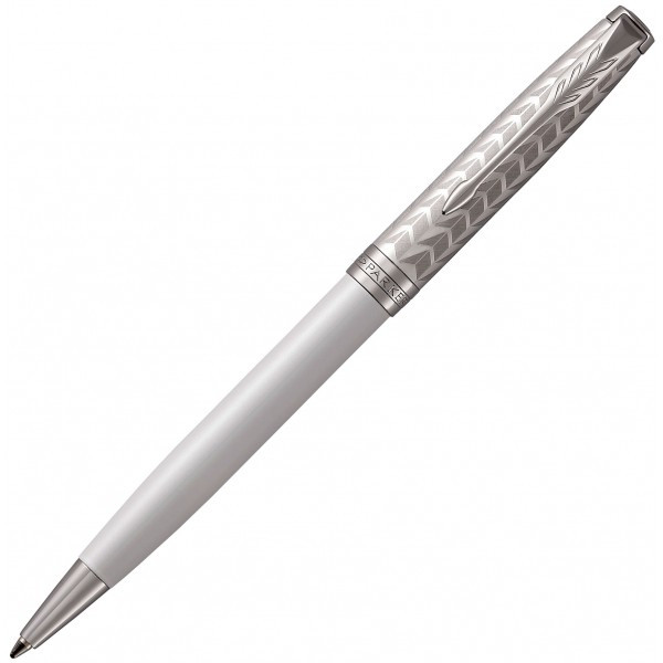 Ручка Parker кулькова SONNET 17 Metal & Pearl Lacquer CT BP (87 432)