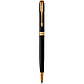 Ручка Parker кулькова SONNET 17 Slim Matte Black Lacquer GT BP (84 831), фото 2