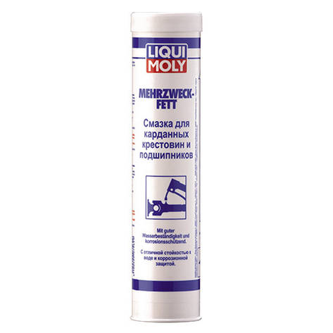 Мастило для підшипників та хрестовин карданних LIQUI MOLY Mehrzweckfett 0.4 л., фото 2